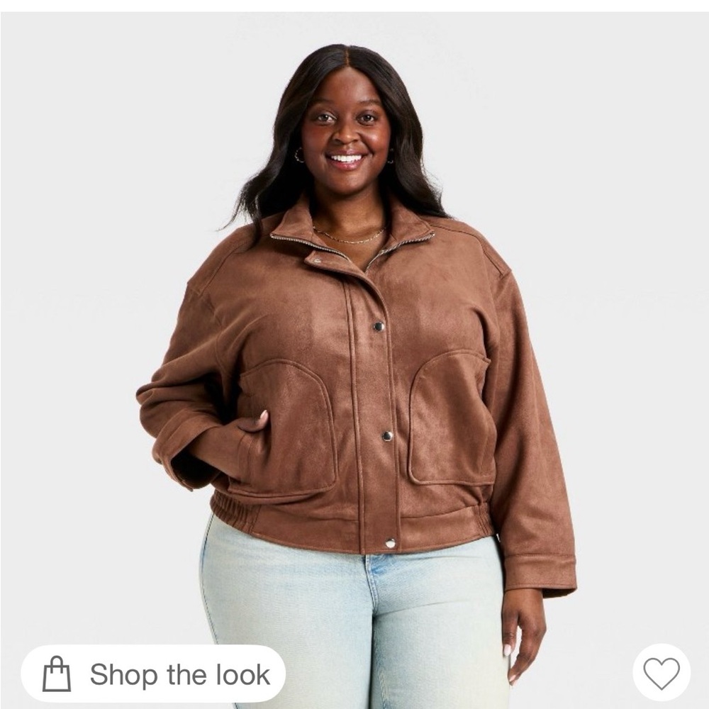 Universal Thread Women's Brown Suede Jacket NWT. - XXL